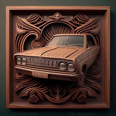 3D мадэль Plymouth Valiant (STL)